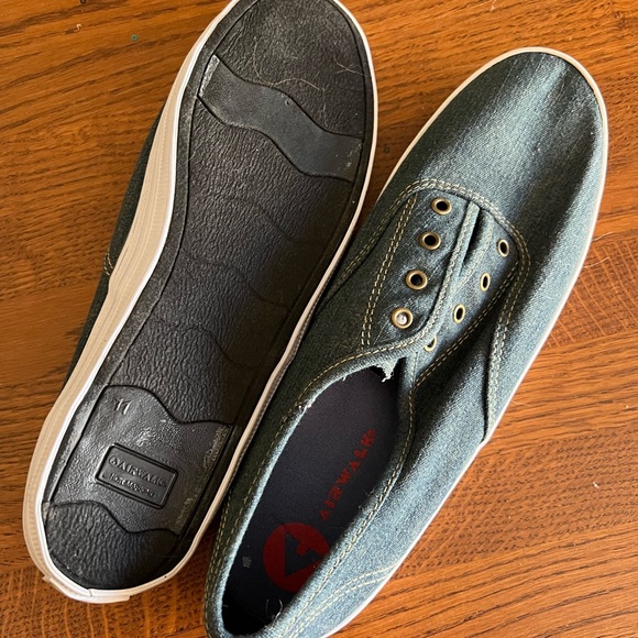 Vintage Deadstock 2012 - Airwalk Payless Denim Slip On Canvas Sneakers - Picture 3 of 5